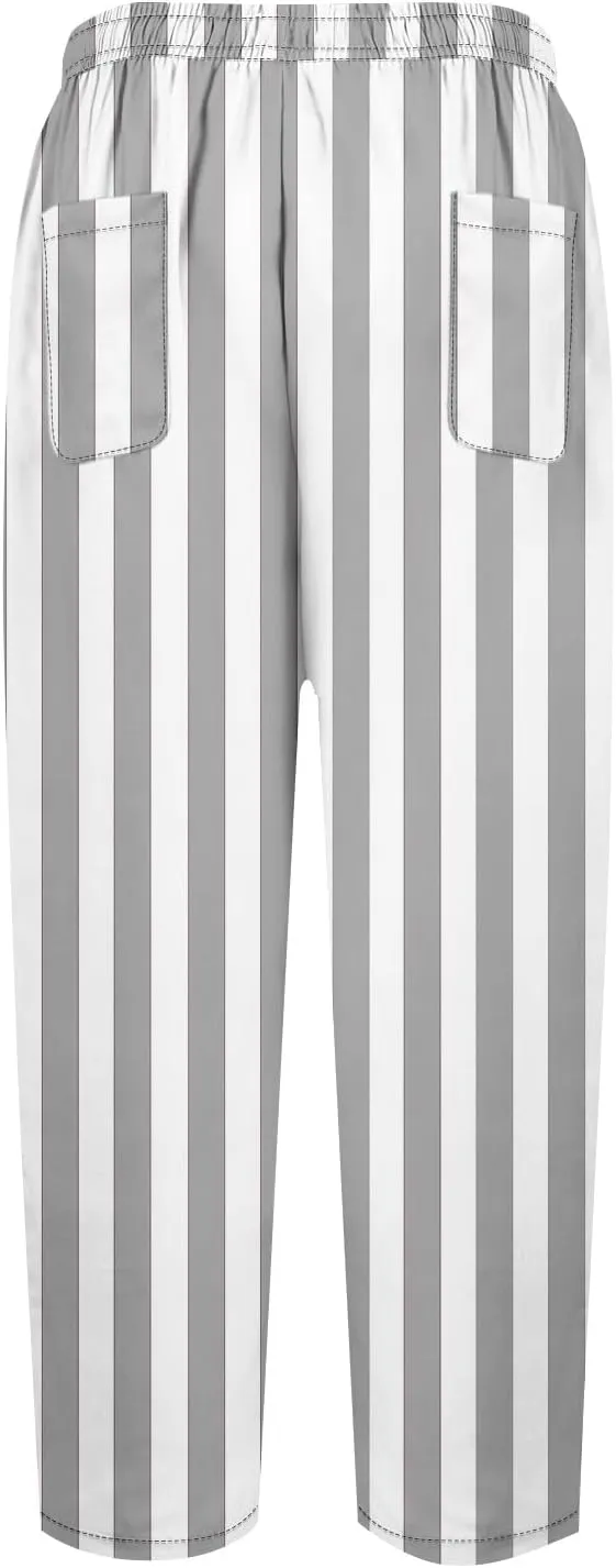 ADHOWBEW Women Capri Pants Drawstring Dressy Trendy Wide Leg Lounge Casual Comfy Cotton High Waist Bottoms with Pockets