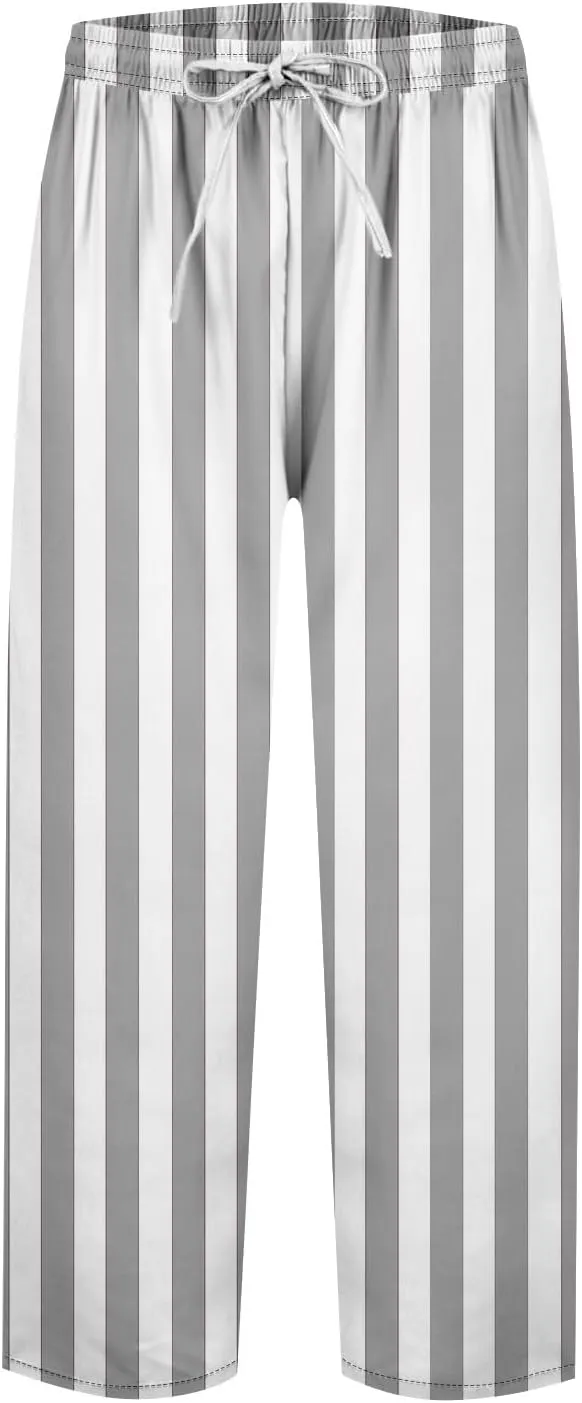 ADHOWBEW Women Capri Pants Drawstring Dressy Trendy Wide Leg Lounge Casual Comfy Cotton High Waist Bottoms with Pockets