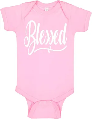 Aiden's Corner Handmade Baptism Christening Blessed Bodysuit - Baby Boy Girl Religious Faith Outfits Clothing