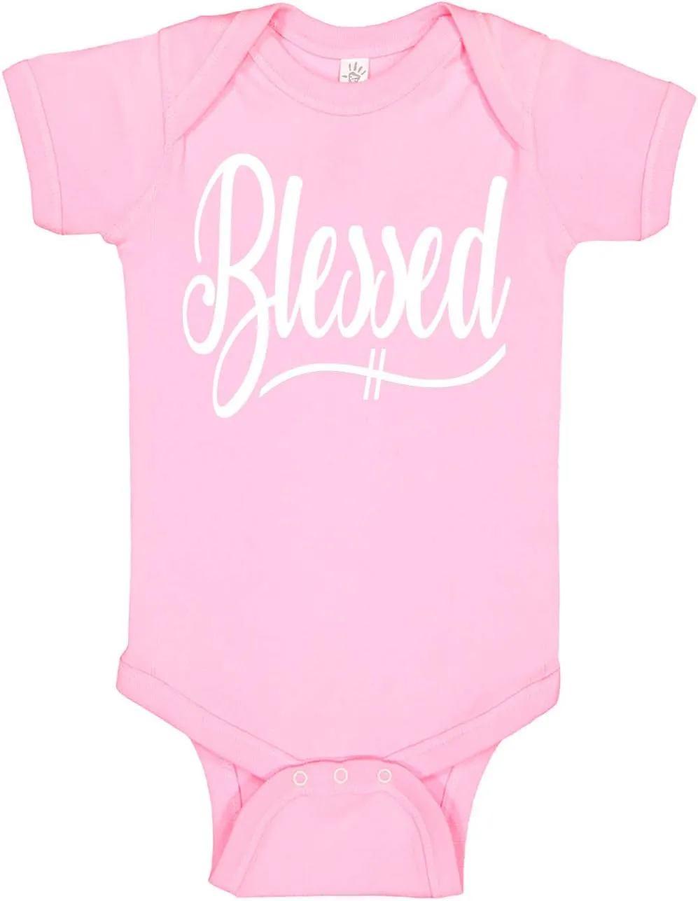 Aiden's Corner Handmade Baptism Christening Blessed Bodysuit - Baby Boy Girl Religious Faith Outfits Clothing