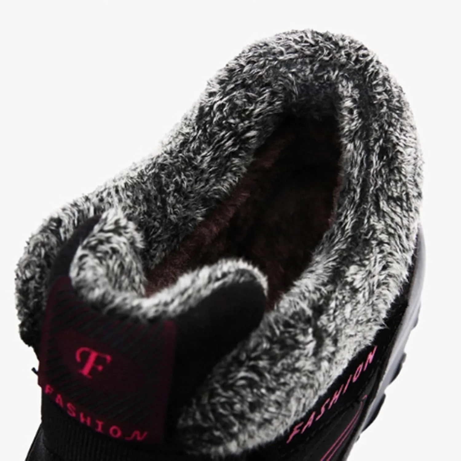 AMDBEL Snow Boots for Women Warm Thermal Boots Waterproof Snow Winter Warm Hiking Work Comfy Boots Sneakers Walking Shoes