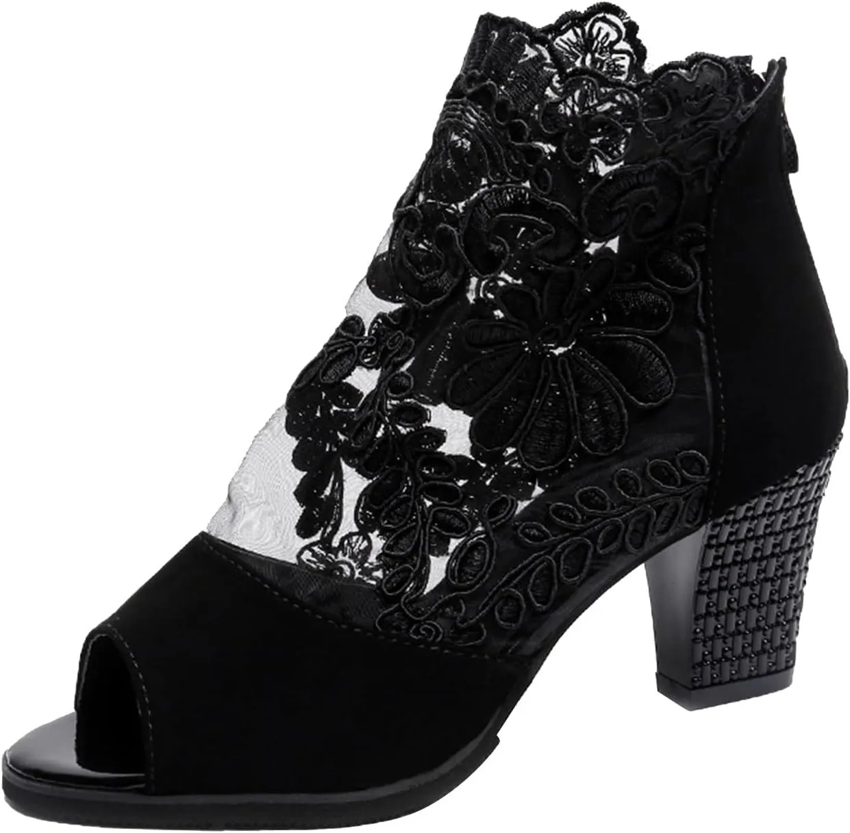 Ankle Boots Men Tan Boots Platform Boots Slip-Ins Womens Ankle Boots Black Womens Booties and Ankle Boots with Heel Women's Fashion Ankle Boots Chunky High Heel Booties