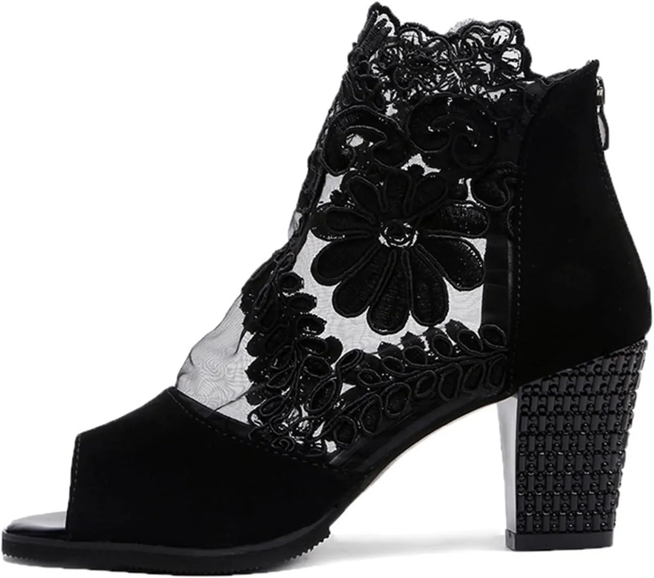 Ankle Boots Men Tan Boots Platform Boots Slip-Ins Womens Ankle Boots Black Womens Booties and Ankle Boots with Heel Women's Fashion Ankle Boots Chunky High Heel Booties