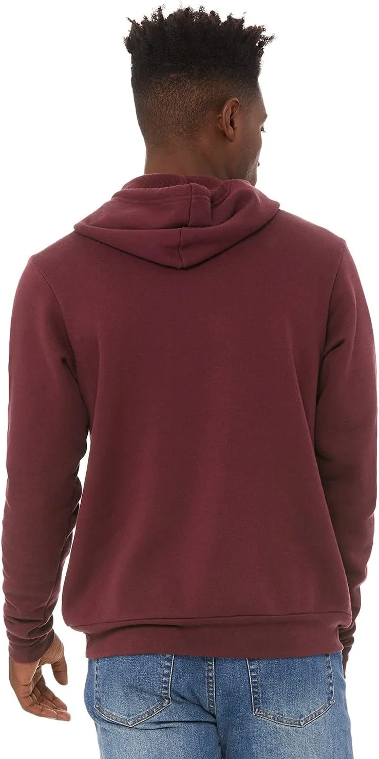 Bella Canvas 3719 Unisex Poly-Cotton Fleece Pullover Hoodie