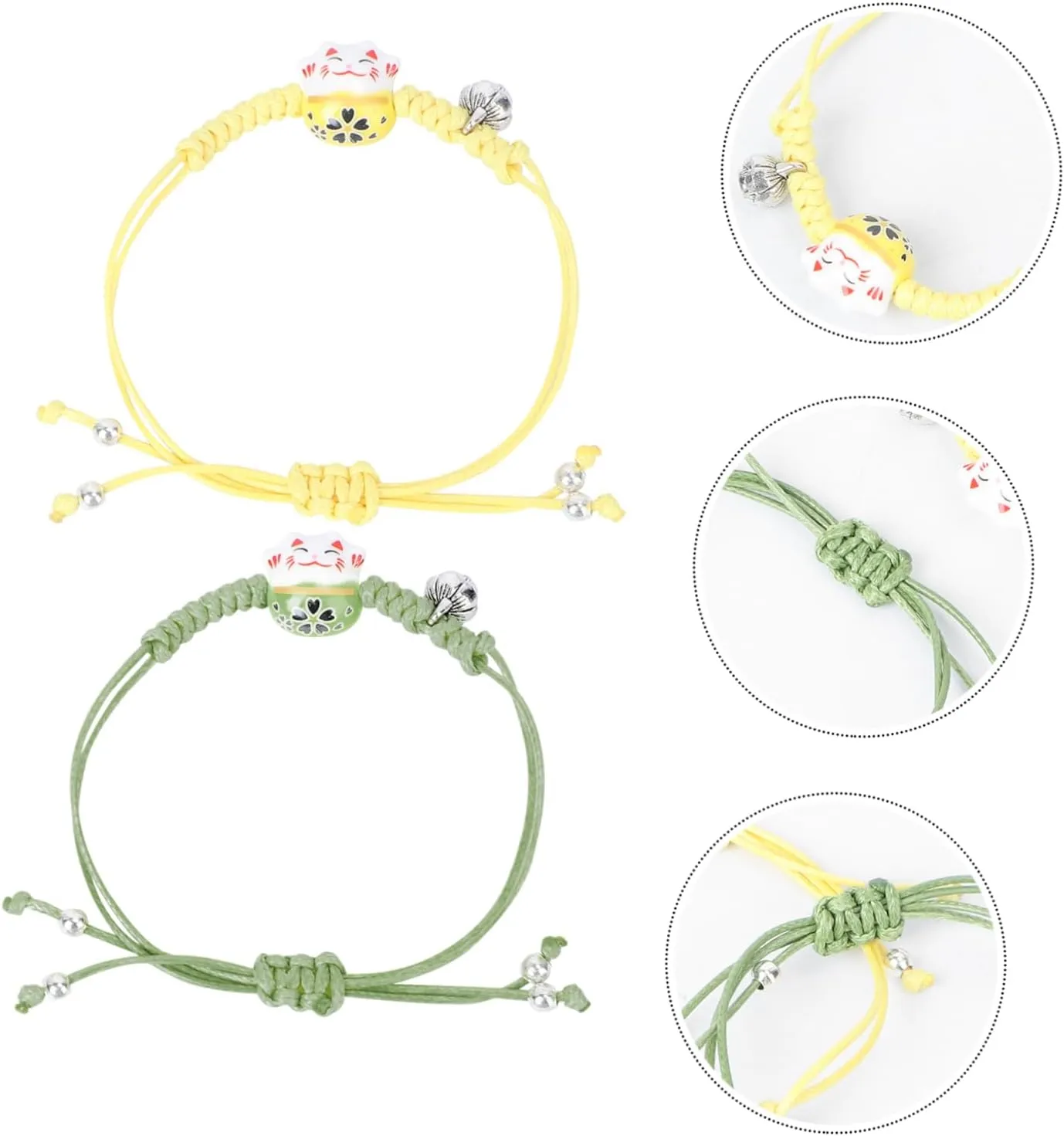 BESPORTBLE Stylish Handmade Cat Wrist Bangles Hand Bracelets for Students Daily Wear present for Unique Hand