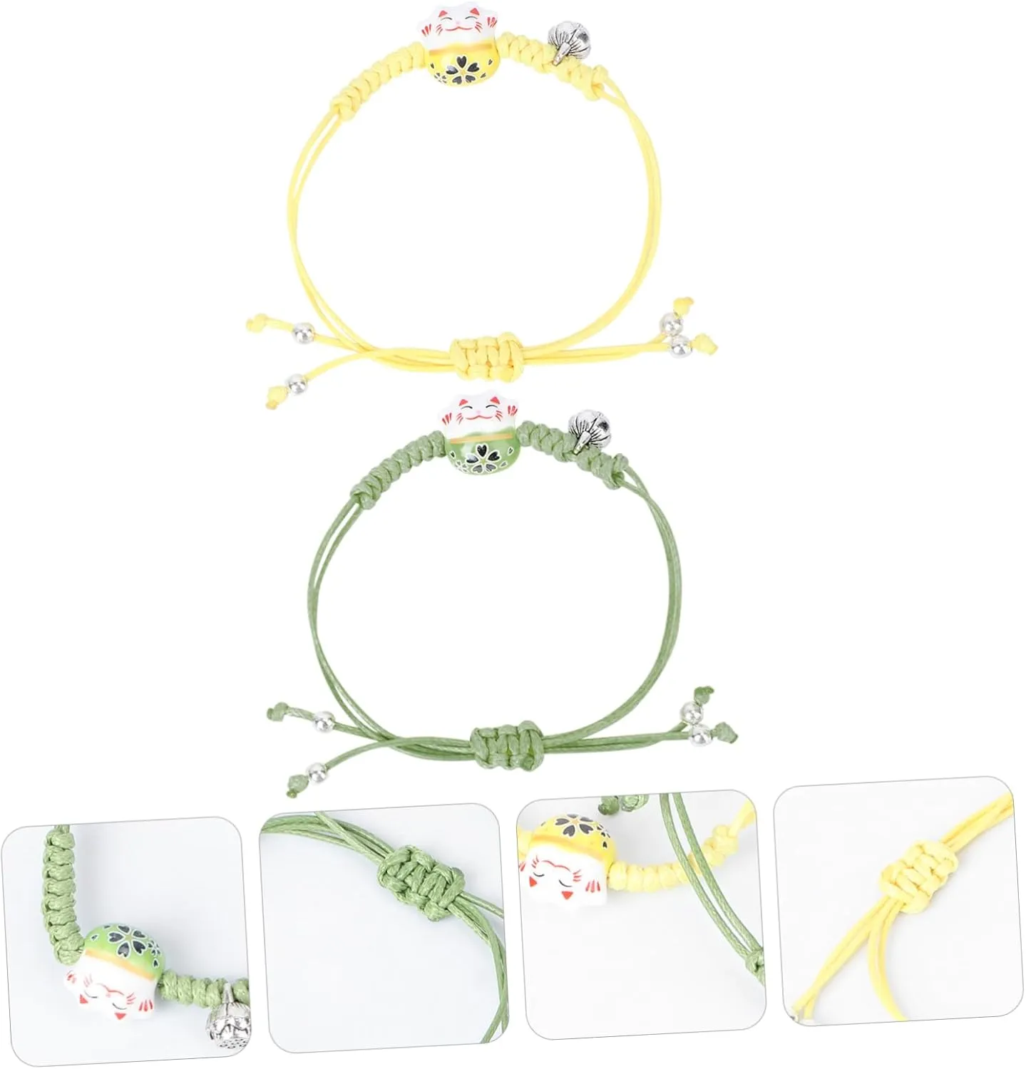 BESPORTBLE Stylish Handmade Cat Wrist Bangles Hand Bracelets for Students Daily Wear present for Unique Hand