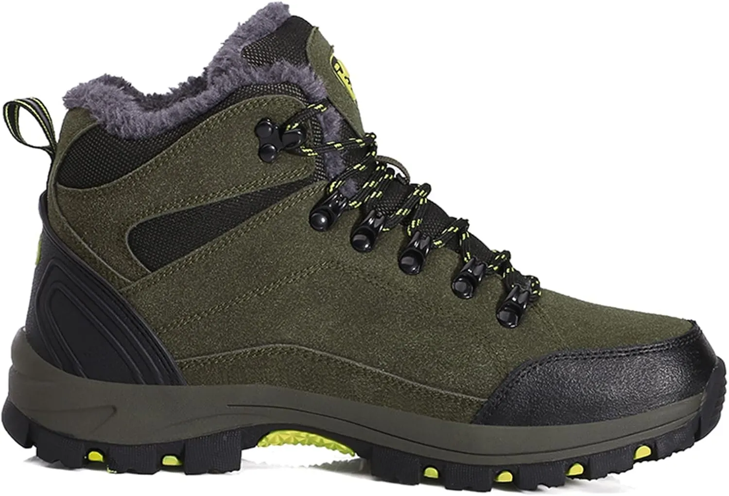 Black Snow Boots for Women Cute Women Waterproof Snow Boots Size 12 Women Waterproof Winter Boots Women's Winter Booties and Ankle Boots Botas Impermeables Para Mujer Moto