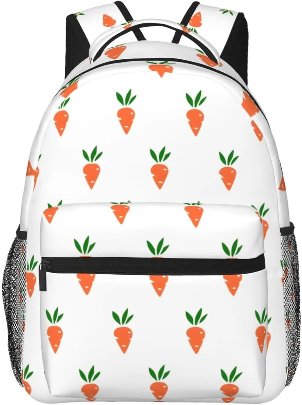 Carrot Travel Laptop Backpack for Women Lightweight Backpack Adjustable College Backpack Fits 15.6 Inch Laptop Bag Waterproof Travel Backpack for Men, Work, Gym