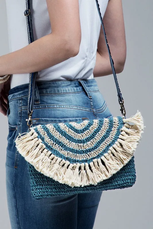 Denim Boho Crossbody
