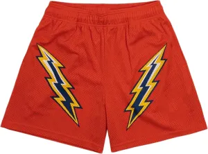 DIOTSR Mens Retro Lightning Graphic Shorts Casual Streetwear Basketball Shorts Athletic Running Shorts with Pockets