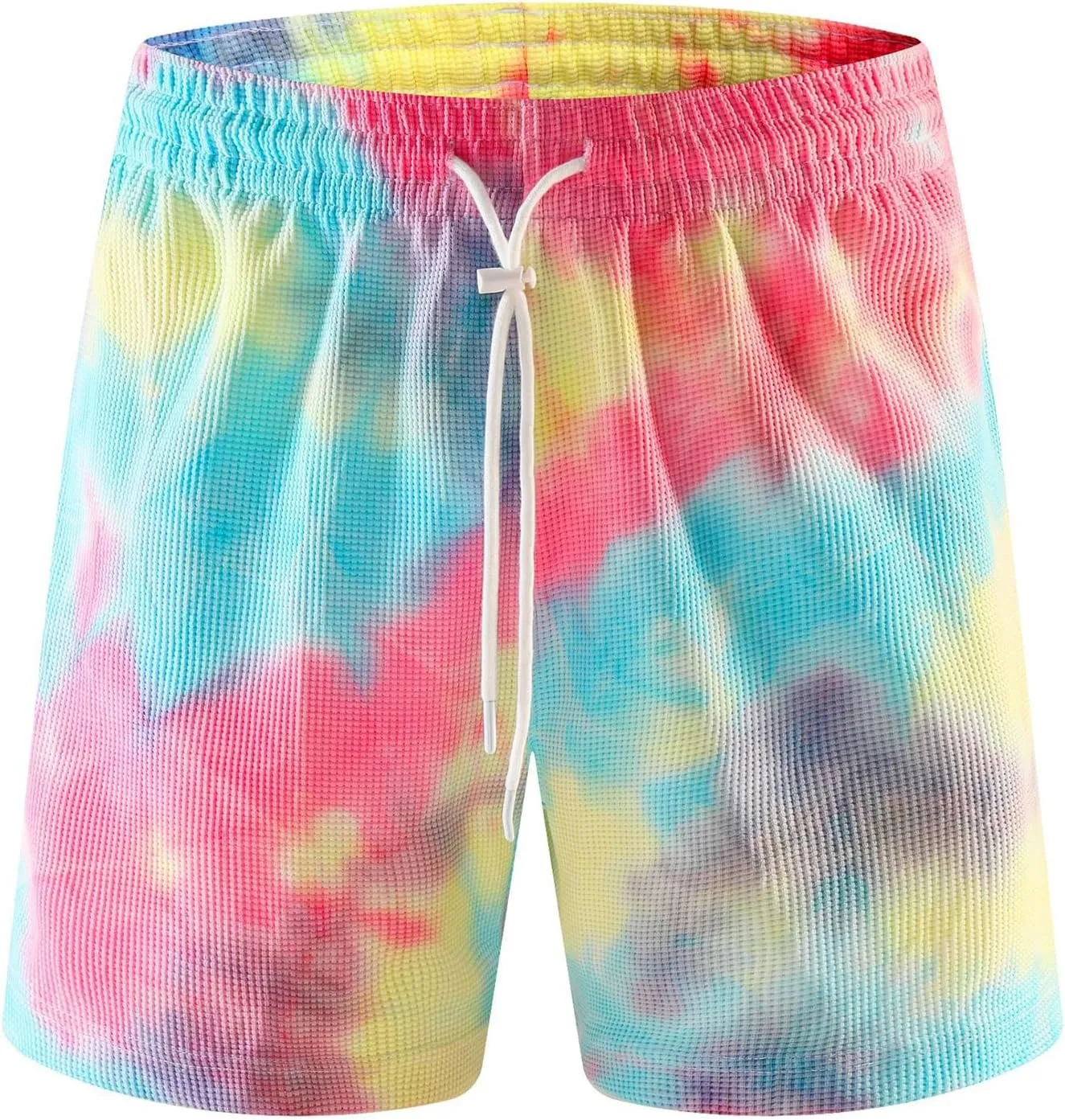 DIOTSR Mens Tie Dye Graphic Shorts Athletic Running Basketball Shorts Casual Designer Shorts Cool Streetwear