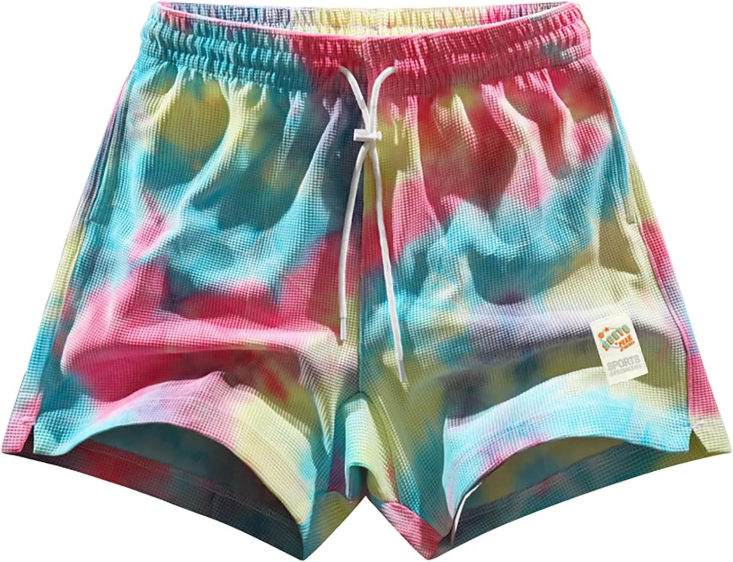 DIOTSR Mens Tie Dye Graphic Shorts Athletic Running Basketball Shorts Casual Designer Shorts Cool Streetwear