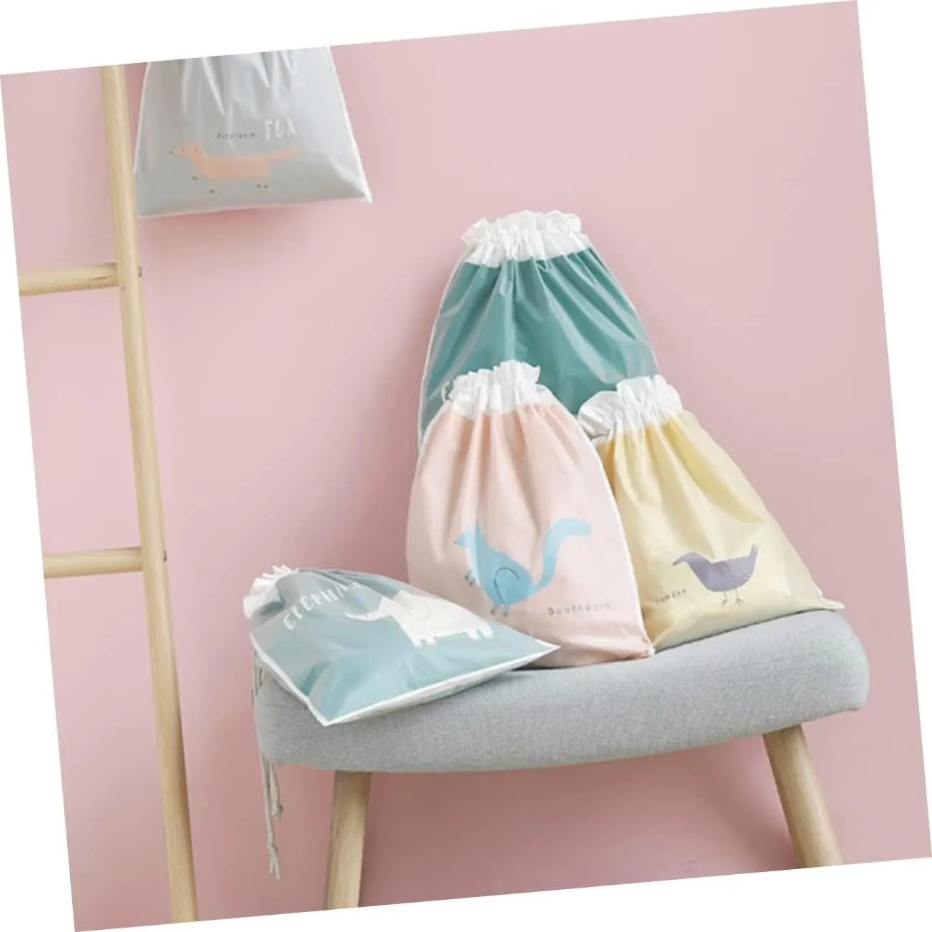 Dry Bags Waterproof Travel Organizer Pouch Peva Material Large Size Storage Bag for Clothes Camping Yoga Swimming