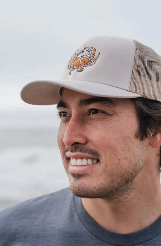 Dungeness Crab Curved Bill Trucker