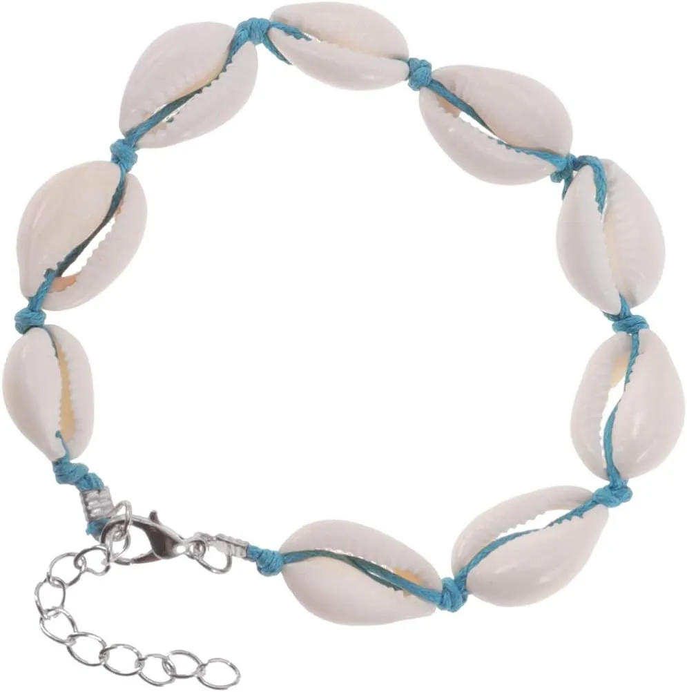 Elegant Woven Seashell Bracelet Extended Chain Family Friend Simple and Fashionable