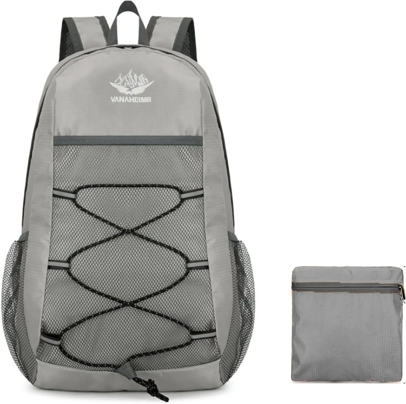 Foldable Ultra Lightweight Hiking Backpack for Outdoor Adventures,Water Resistant Backpack for Travel Camping Outdoor Hiking Daypack