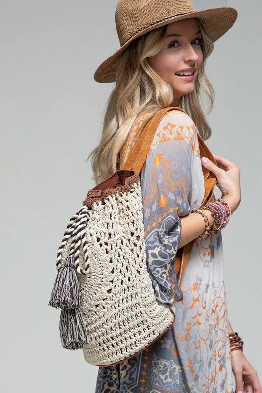 Handmade Crochet Backpack