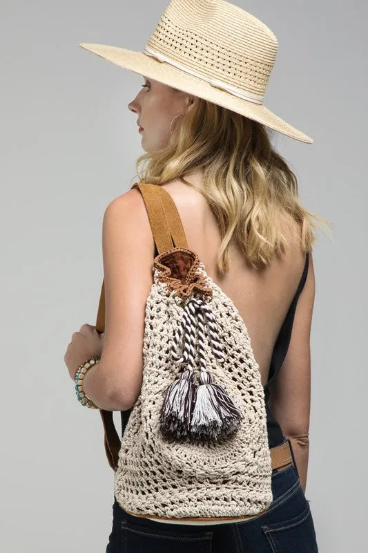 Handmade Crochet Backpack