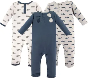 Hudson Baby baby-girls Cotton Coveralls