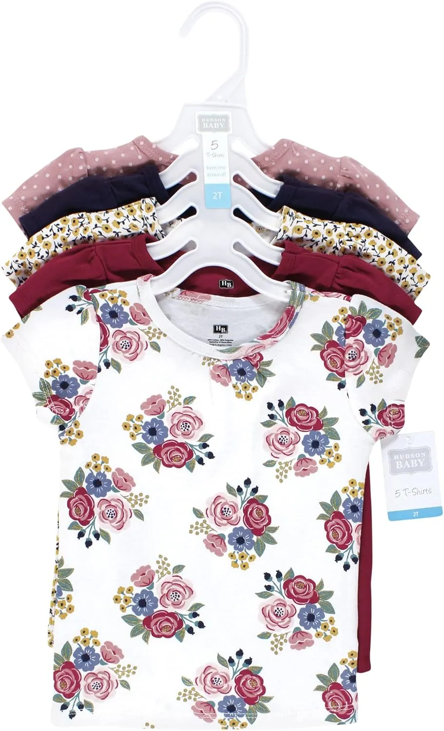 Hudson Baby Unisex Baby Short Sleeve T-shirts