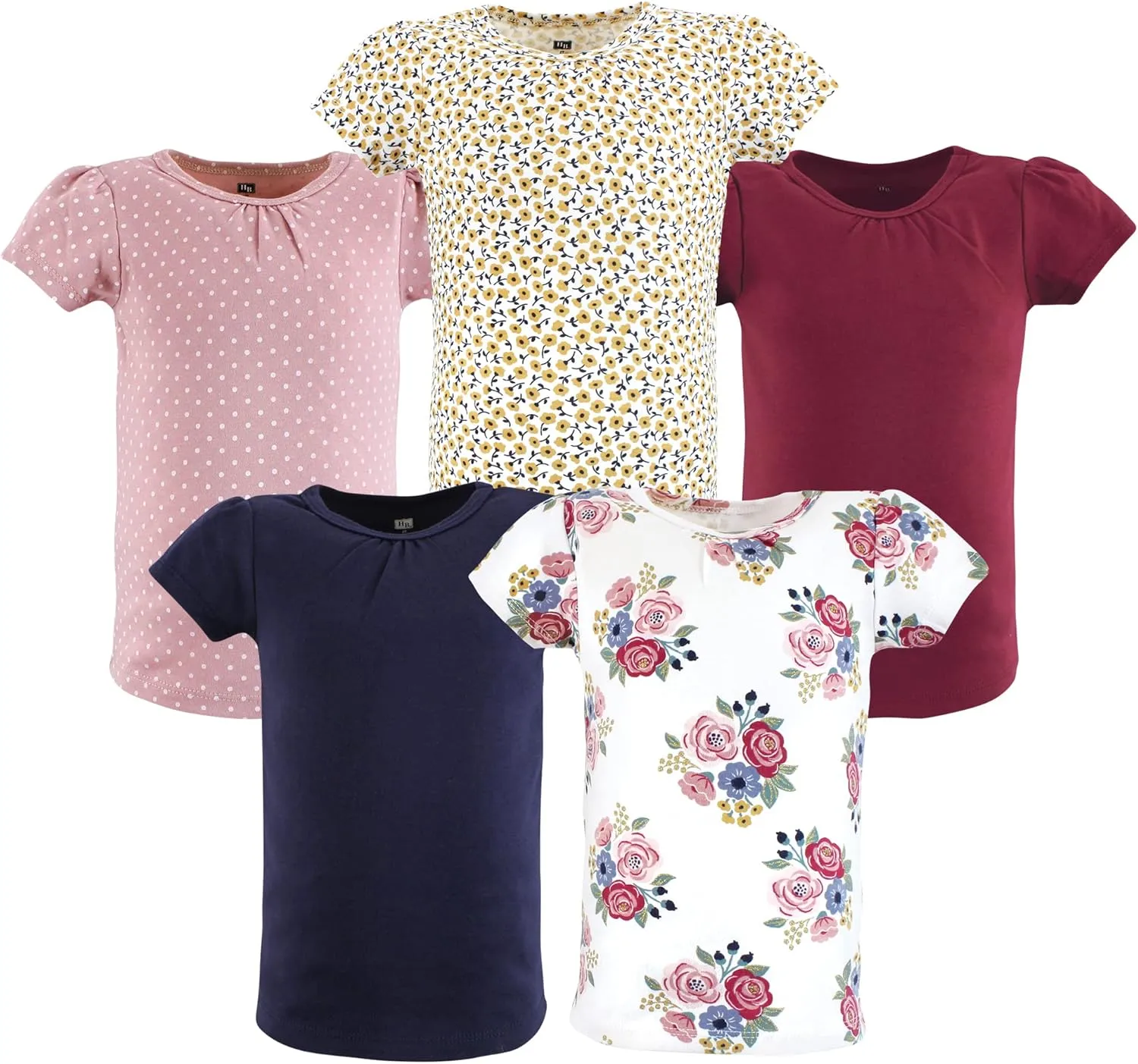 Hudson Baby Unisex Baby Short Sleeve T-shirts