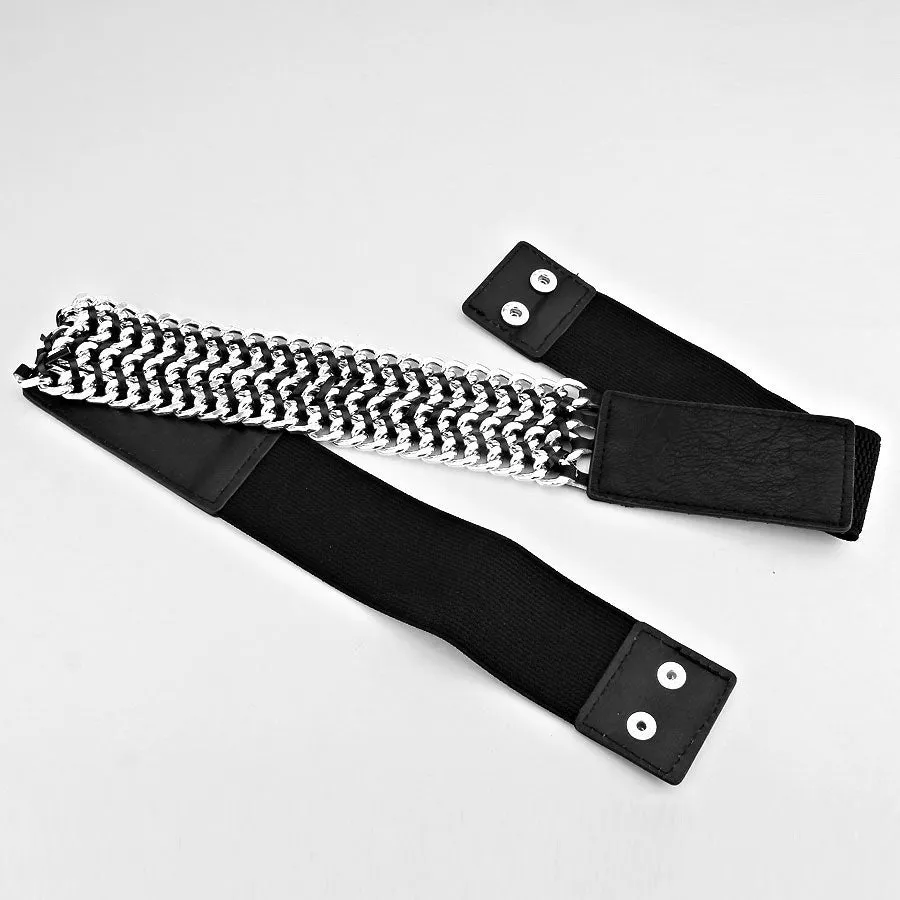 iLLASPARKZ Chain Woven Elastic Belt