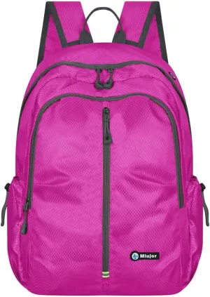 Lightweight Packable Foldable Backpack,Hiking backpack,Travel Backpack (Rose Red)