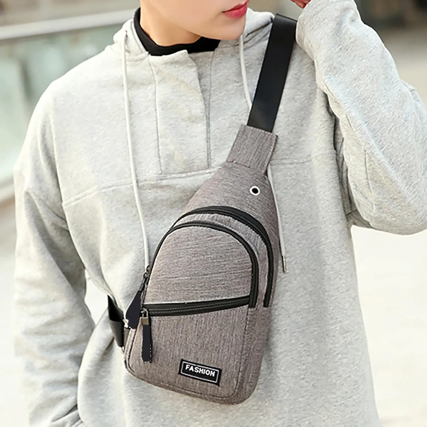 Lightweight Small Crossbody Bag for Women Men Multi Pocket Crossbody Purses Shoulder Handbags Passport Holder
