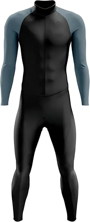 Men's One Piece Jumpsuit Long Sleeve Long pant Bodysuits For Cycling Profession Suit Clothes Cycling Skinsuits XS-3XL
