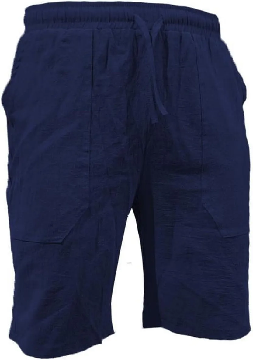 Mens Shorts Casual Men's Sports Shorts Beach Shorts Casual Cotton Linen Shorts Men Short Men Casual Fishing Shorts