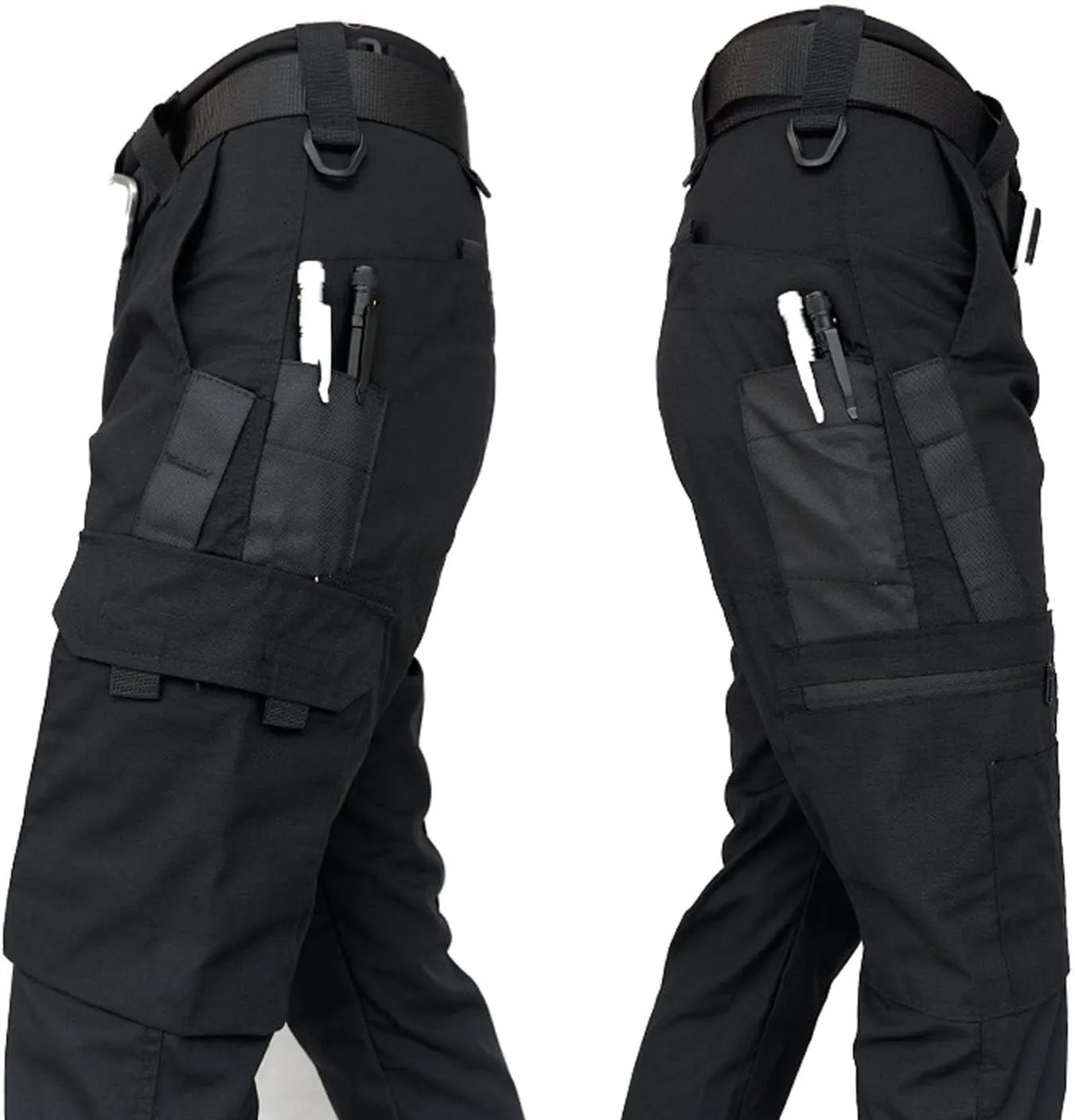 Mens Stretch Work Pants Jogger Gym Slacks Business Stretch Joggers Public Regular Fit Cargo Joggers Motorcycle
