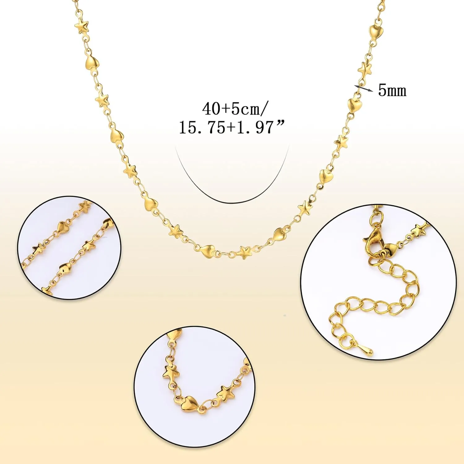 MILAKOO Bohemian Style Choker Neckace Set for Women Goth Retro Choker Layered Pendant Necklace Gifts for Her