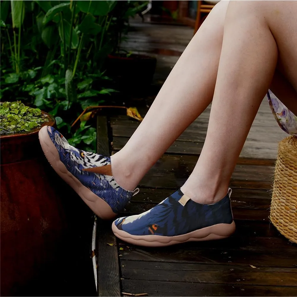 Onehorse Footwear for Womens Comfortable Loafers Painted Travel Shoes Casual Breathable Slip-Ons