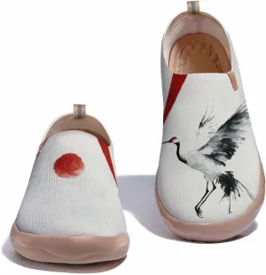 Onehorse Footwear for Womens Comfortable Loafers Painted Travel Shoes Casual Breathable Slip-Ons