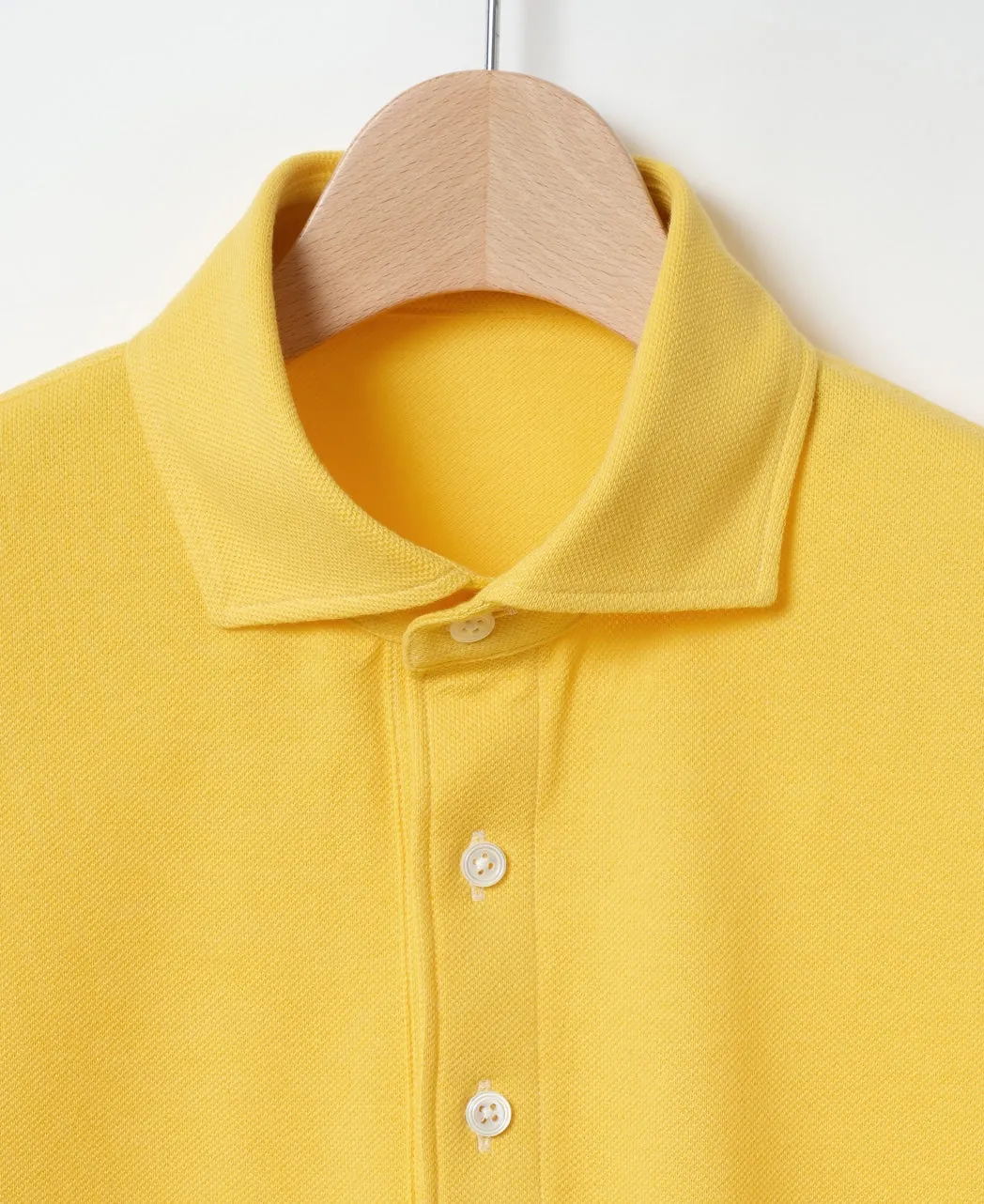 Polo Shirt Botanical Dye (Gardenia)