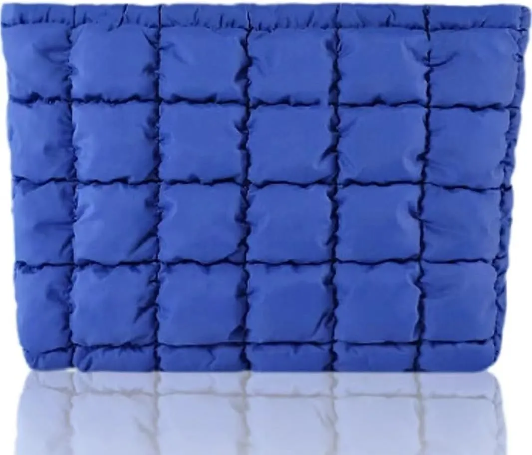 Puffer Tote Bag for Women Large Quilted Carryall Padding Crossbody Bag Soft Puffy Hobo Handbags Puff Purse