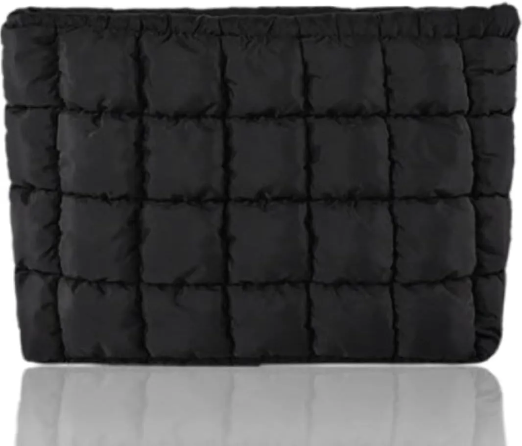 Puffer Tote Bag for Women Large Quilted Carryall Padding Crossbody Bag Soft Puffy Hobo Handbags Puff Purse