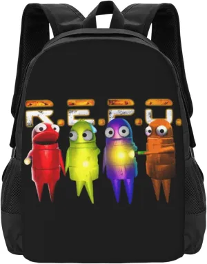Repo Robot Game Backpack Lightweight Large Capacity Laptop Backpack For Unisex