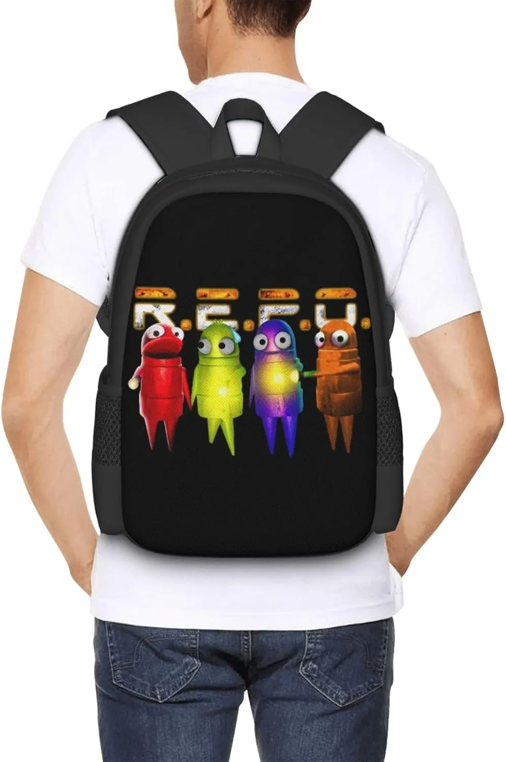 Repo Robot Game Backpack Lightweight Large Capacity Laptop Backpack For Unisex