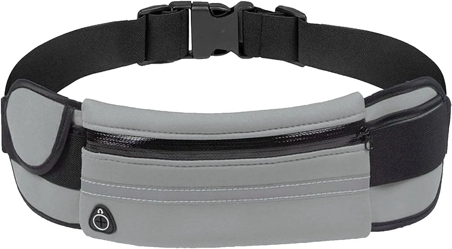 Slim Running Belt for Men, Waterproof Fanny Packs for Women,Phone Holder for Running,Reflective Waist Bag for Women,Runners Belt Pouch,Money Belt,Waist Pack Bag for Camping Running Workout Travel