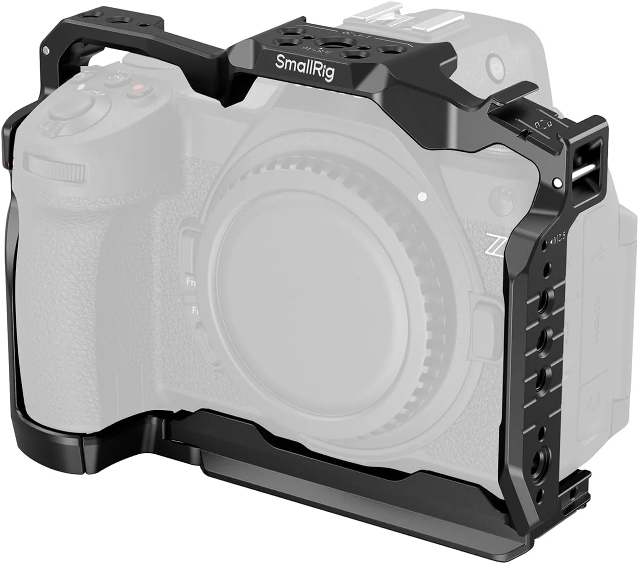 SmallRig Z6 III Camera Cage for Nikon Z6 III, Aluminum Alloy Camera Full Cage with Anti-Twist Design, Quick Release Plate for Arca-Swiss - 4519