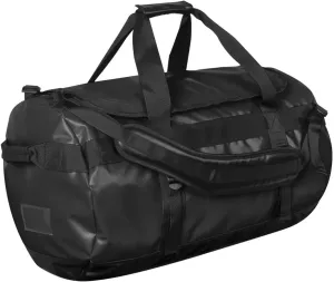 Storm tech Atlantis Ultimate Offshore Waterproof Travel Bag: Heavy Duty Camping Duffle, Waterproof Luggage for Boating, Motorcycle Dry Bag, Dive & Deployment Bag (Black, Small)