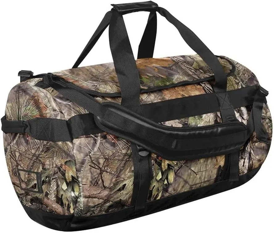Storm tech Atlantis Ultimate Offshore Waterproof Travel Bag: Heavy Duty Camping Duffle, Waterproof Luggage for Boating, Motorcycle Dry Bag, Dive & Deployment Bag (Moss Oak, Large)