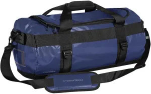 Storm tech Atlantis Ultimate Offshore Waterproof Travel Bag: Heavy Duty Camping Duffle, Waterproof Luggage for Boating, Motorcycle Dry Bag, Dive & Deployment Bag (Ocean Blue/Black, Small)