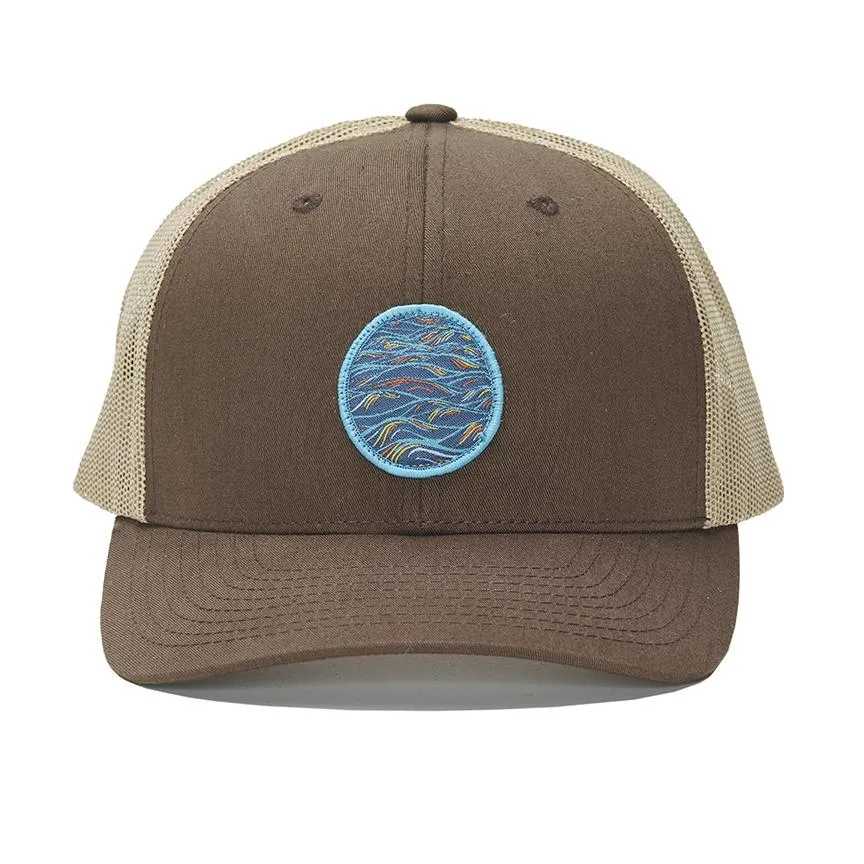 Sunrise Patch Curved Bill Trucker