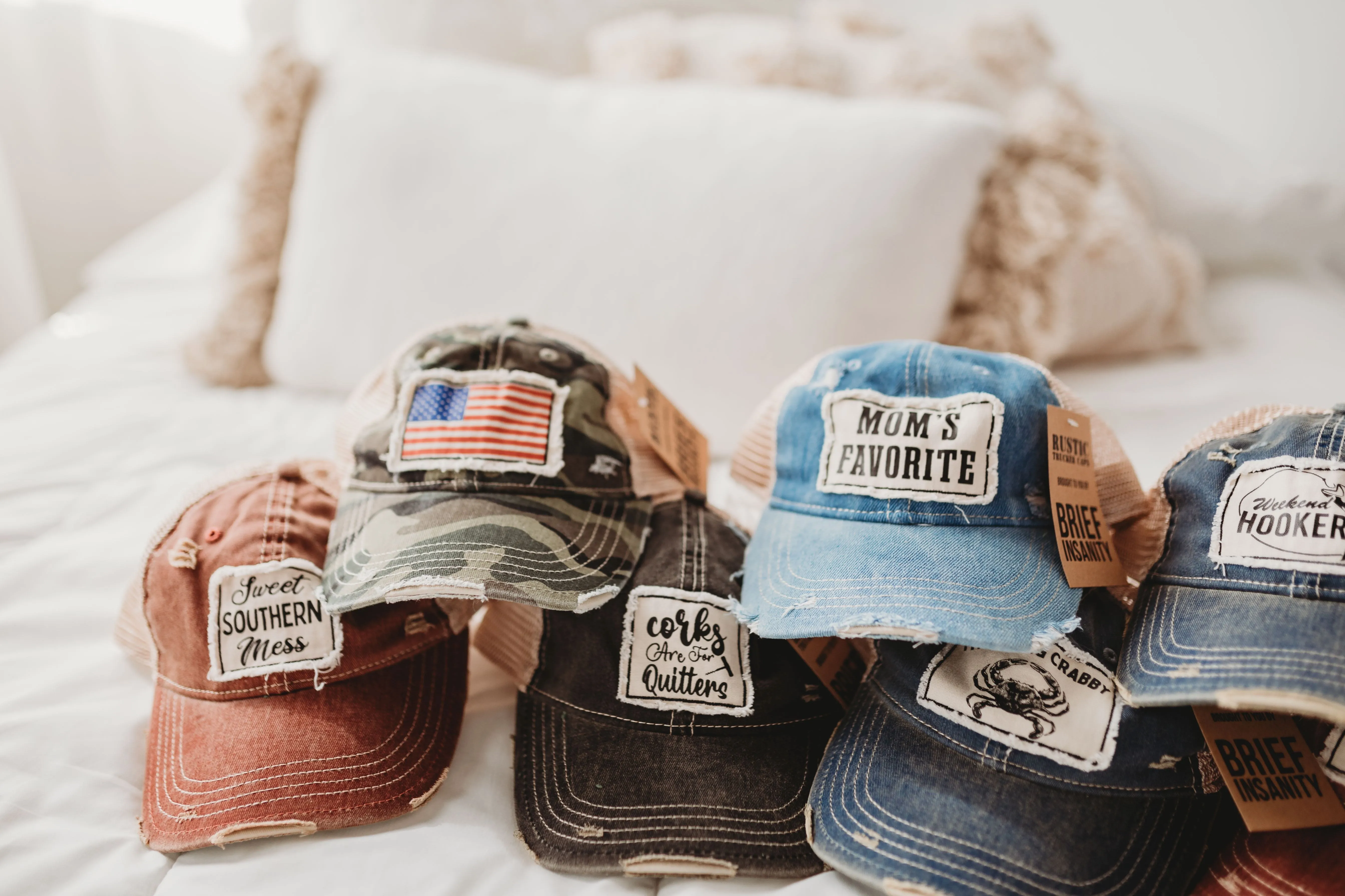 Sweatin' Like a Sinner - Vintage Distressed Trucker Adult Hat