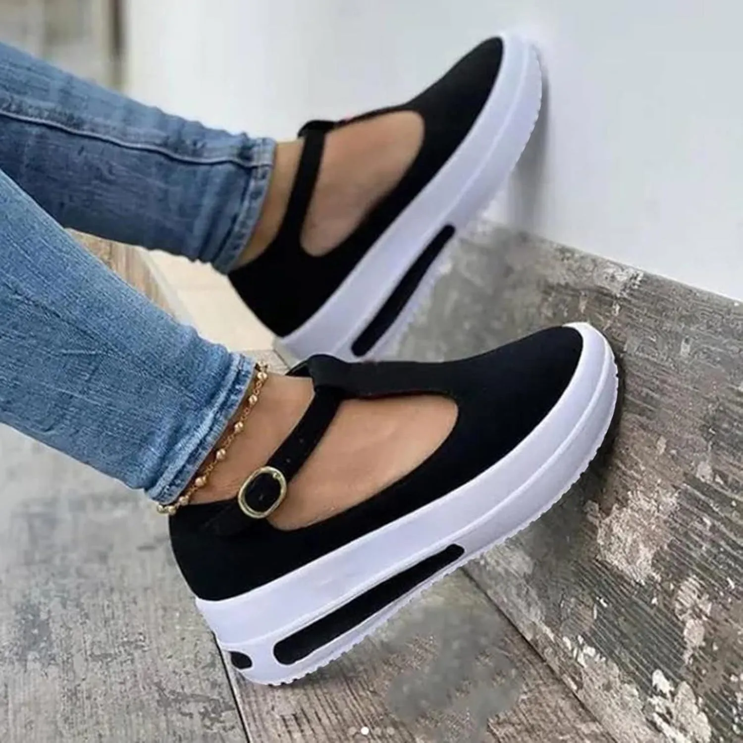 Women Platform Sandals Casual Summer Sandals Wide Width Orthopedic Sandals 2024 Breathable Sneaker with Adjustable Strap