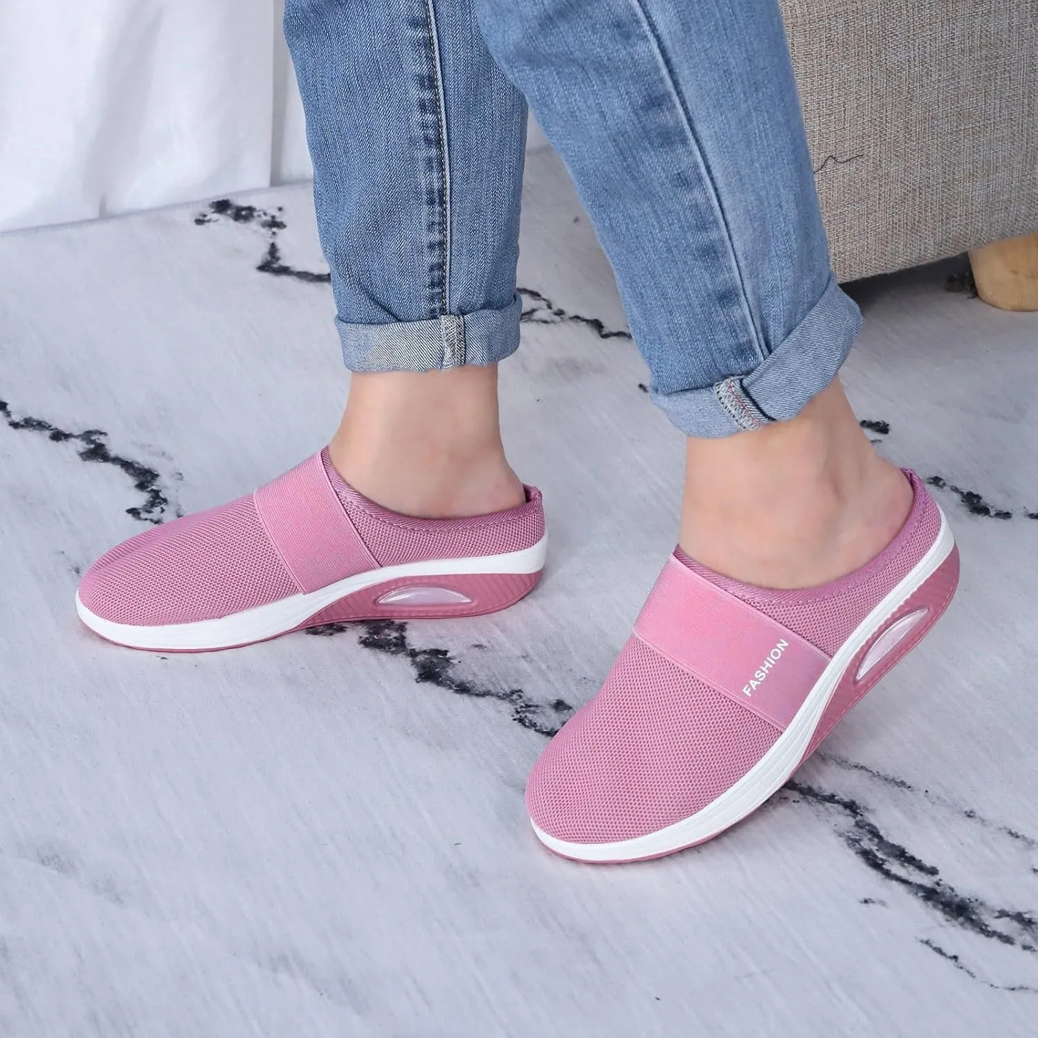 Women Platform Sandals Casual Summer Sandals Wide Width Orthopedic Sandals 2024 Breathable Sneaker with Adjustable Strap
