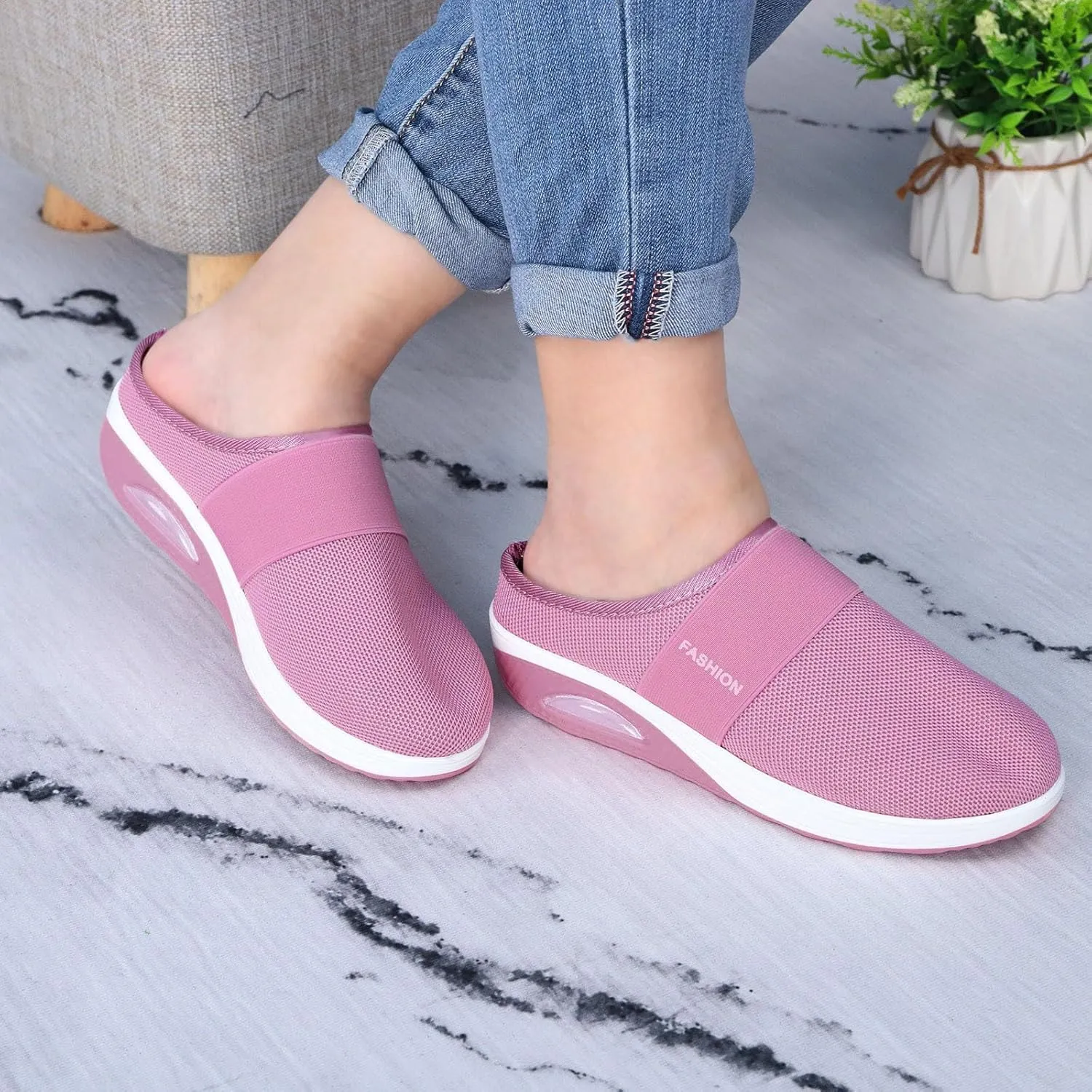 Women Platform Sandals Casual Summer Sandals Wide Width Orthopedic Sandals 2024 Breathable Sneaker with Adjustable Strap