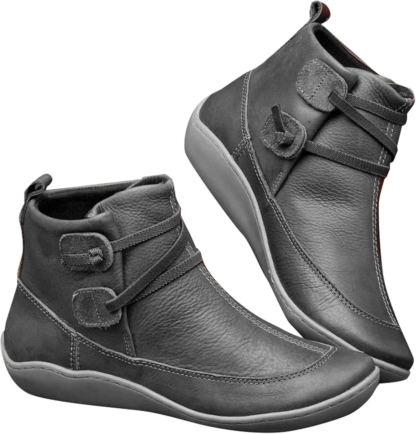 Womens Ankle Boots Ankle Cowboy Boots Womens Black Dress Boots Plus Size Boots Wide Calf Womens Wide Black Booties and Ankle Boots Ankle Boots for Women with Heel Wide Width